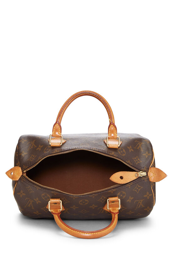 Authentic Louis Vuitton Monogram Speedy 30 Handbag Vintage 