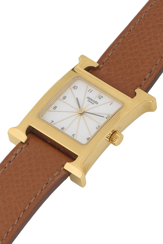 Brown Heure H Watch Small, , large image number 1