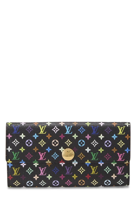 Takashi Murakami x Louis Vuitton Black Monogram Multicolore Sarah, , large image number 0