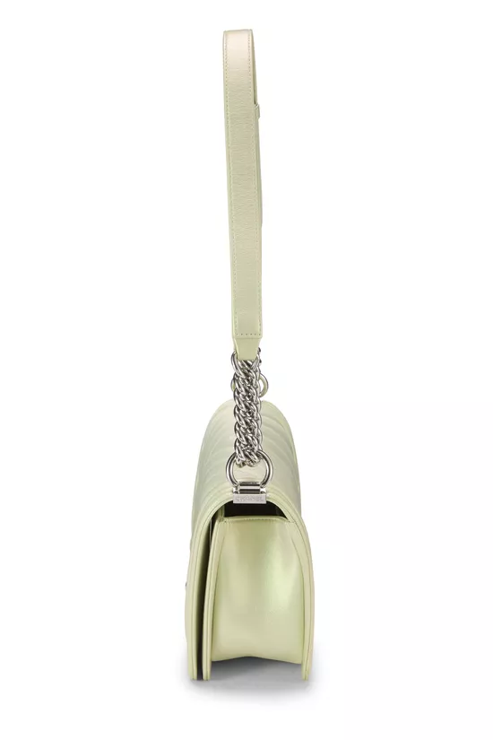 Iridescent Green Chevron Boy Bag Medium, , large image number 2