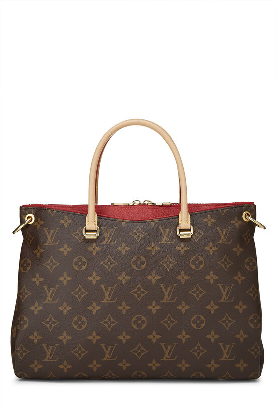 Red Monogram Canvas Pallas, , large image number 0