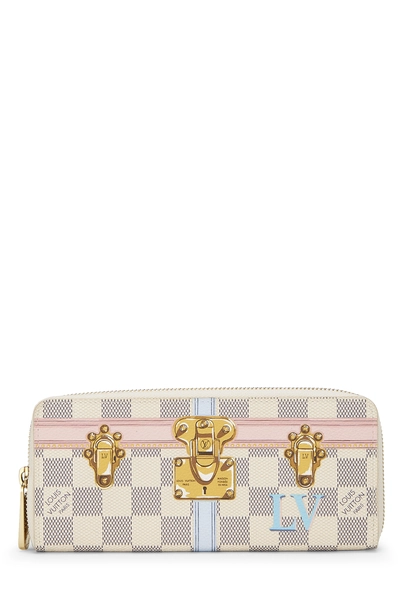 Damier Azur Trunk Clemence Wallet
