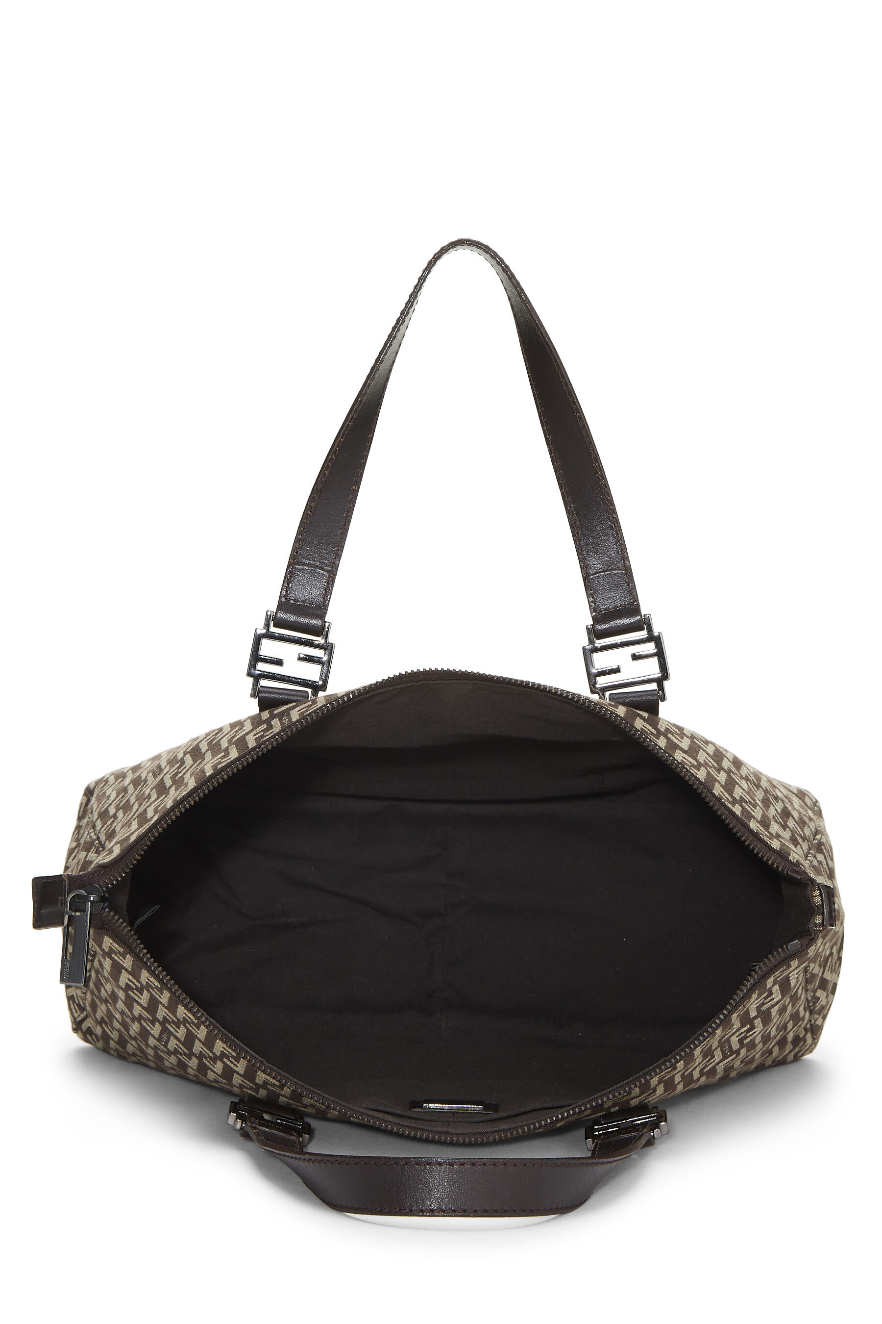 Pre-Owned Brown Zucchino Canvas Tote QBB05DCR0B144