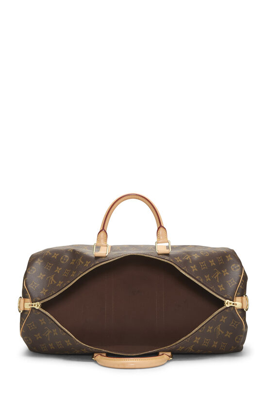 Monogram Canvas Keepall Bandouliere 50, , large image number 5
