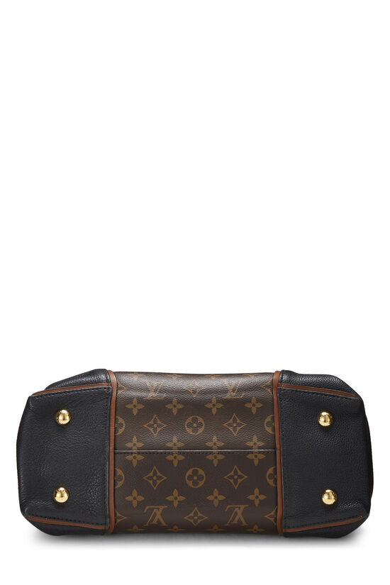 Louis Vuitton Shoulder Bag Monogram Canvas And Black Leather