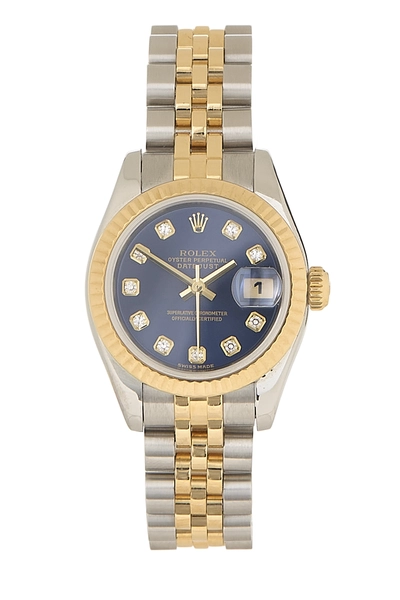 Blue Diamond Dial Datejust 179173 28mm