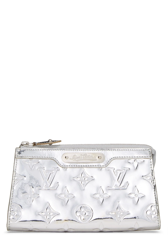 Silver Monogram Miroir Trousse Cosmetic, , large image number 0