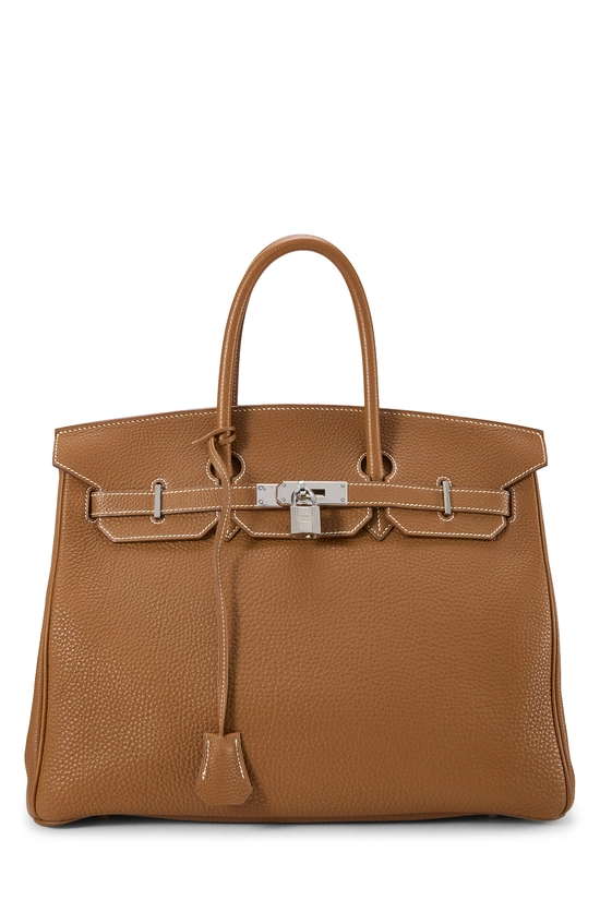 Gold Togo Birkin 35, , large image number 0