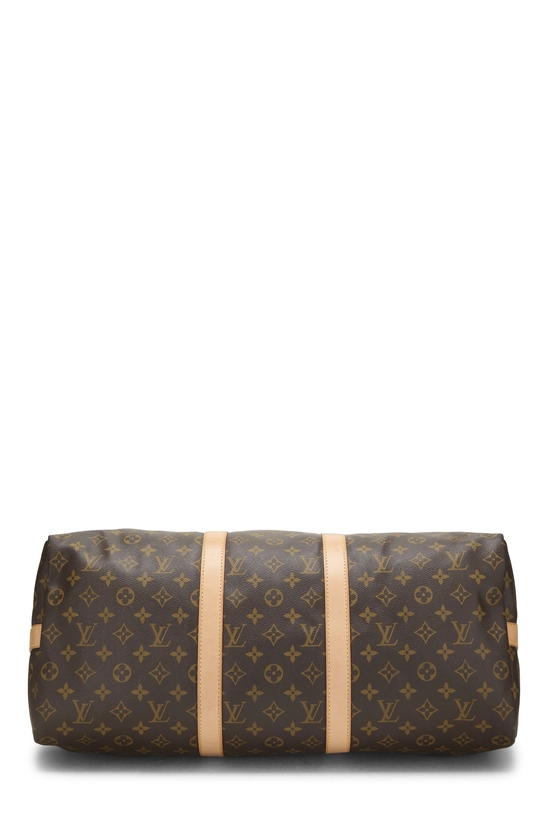Monogram Canvas Keepall Bandouliere 50, , large image number 4