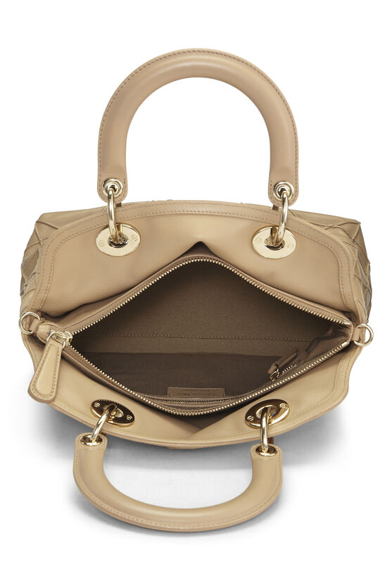 Beige Cannage Lambskin Granville Tote Small, , large image number 5
