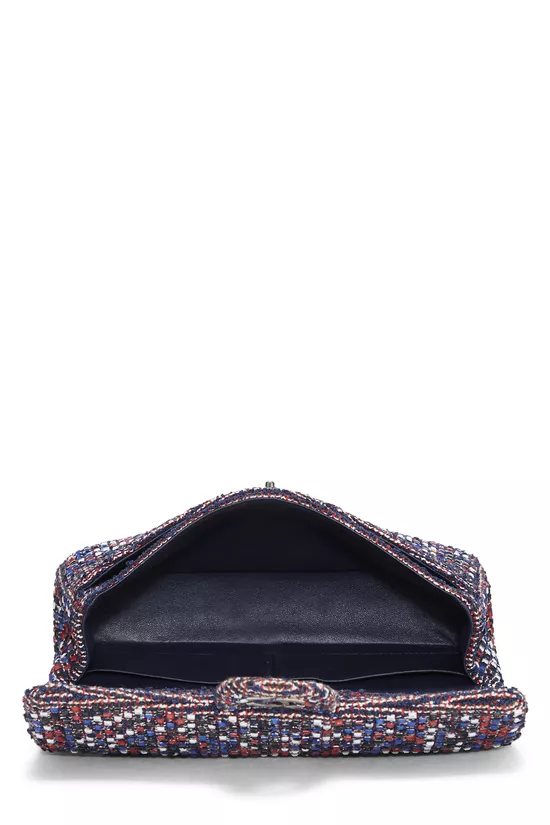 Multicolor Tweed Classic Double Flap Medium, , large image number 5