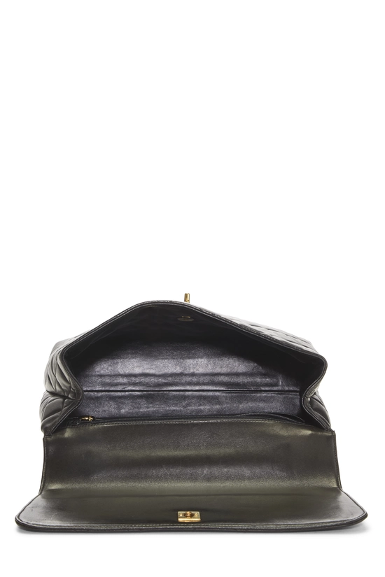Black Quilted Lambskin Kelly, , large image number 5