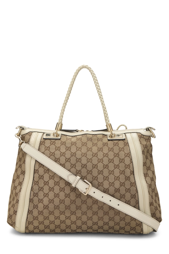 Cream Original GG Canvas Bella Tote, , large image number 3