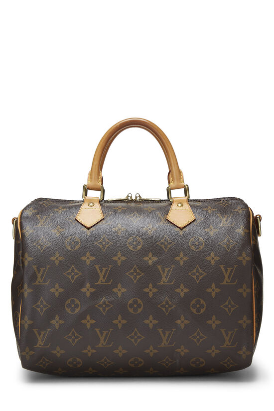 Louis Vuitton Monogram Canvas Speedy Bandouliere 30 QJB0HS1Y0B092 