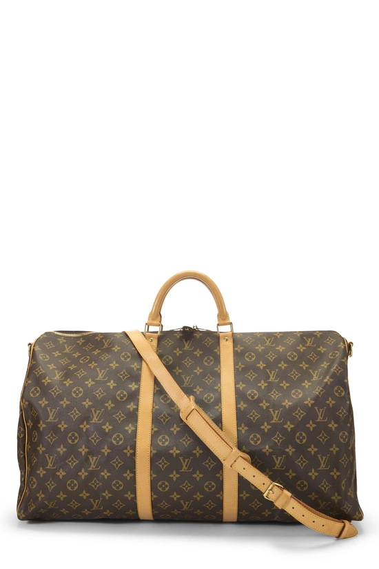 Monogram Canvas Keepall Bandouliere 60, , large image number 0