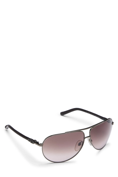 Black Metal Baby Gravy Sunglasses, , large