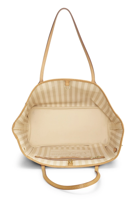 Monogram Canvas Cream Rayures Neverfull MM, , large image number 5