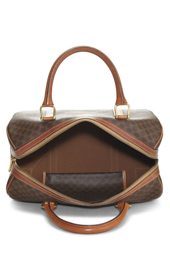 Brown Coated Canvas Macadam Handbag, , large image number 5