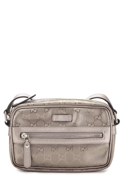 Gucci Purple GG Imprime Camera Bag