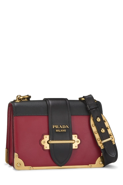 Multicolor Leather Cahier Crossbody, , large