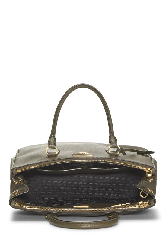 Green Saffiano Executive Tote Medium, , large image number 5