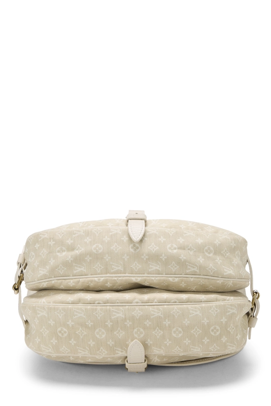 White Monogram Mini Lin Saumur 30, , large image number 4