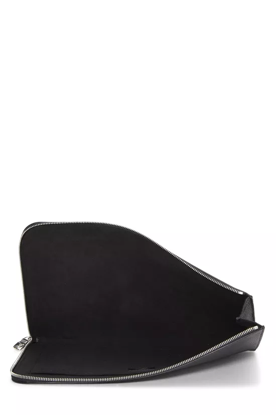 Black Taurillon Pochette Jour GM, , large image number 3