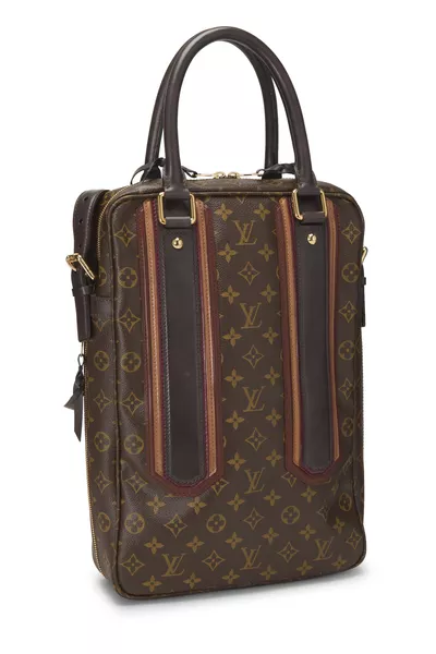 Monogram Canvas Bequia Porte-Documents Vertical, , large