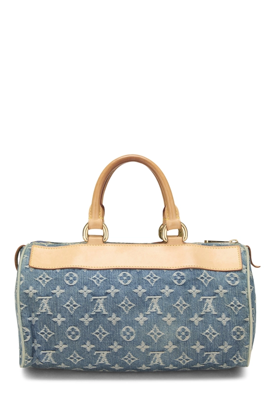 Blue Monogram Denim Neo Speedy, , large image number 3
