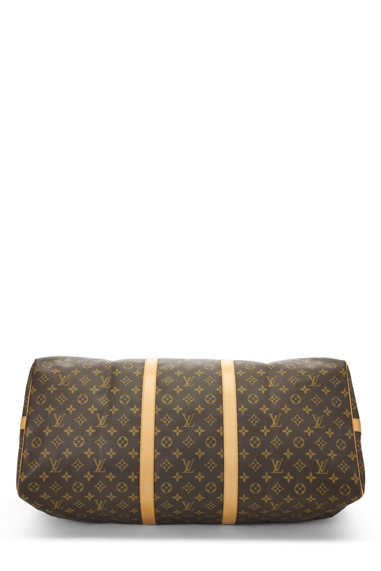 Monogram Canvas Keepall Bandouliere 60, , large image number 4