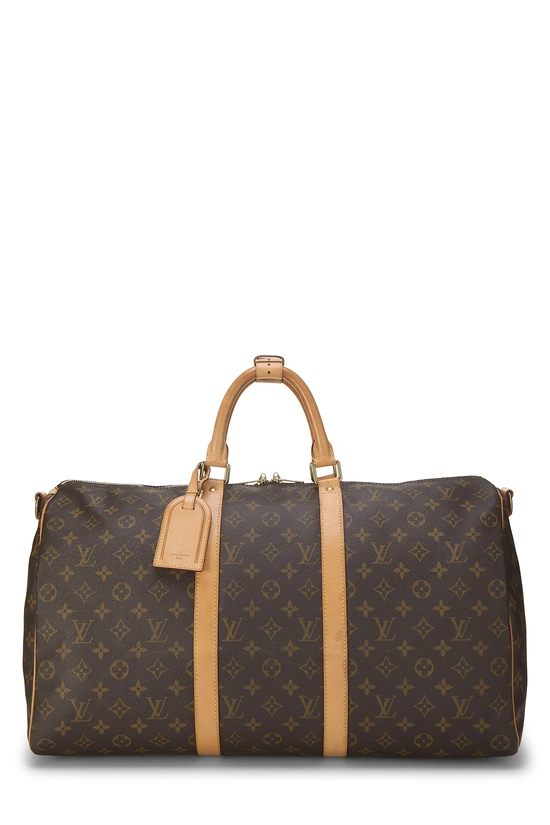 Monogram Canvas Keepall Bandouliere 50, , large image number 0