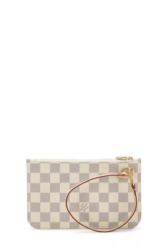 Damier Azur Neverfull Pouch PM, , large image number 2