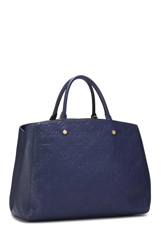 Blue Monogram Empreinte Montaigne GM, , large image number 1
