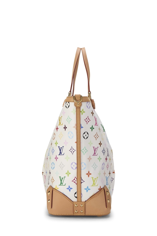 Takashi Murakami x Louis Vuitton White Monogram Multicolore Sharleen GM, , large image number 2