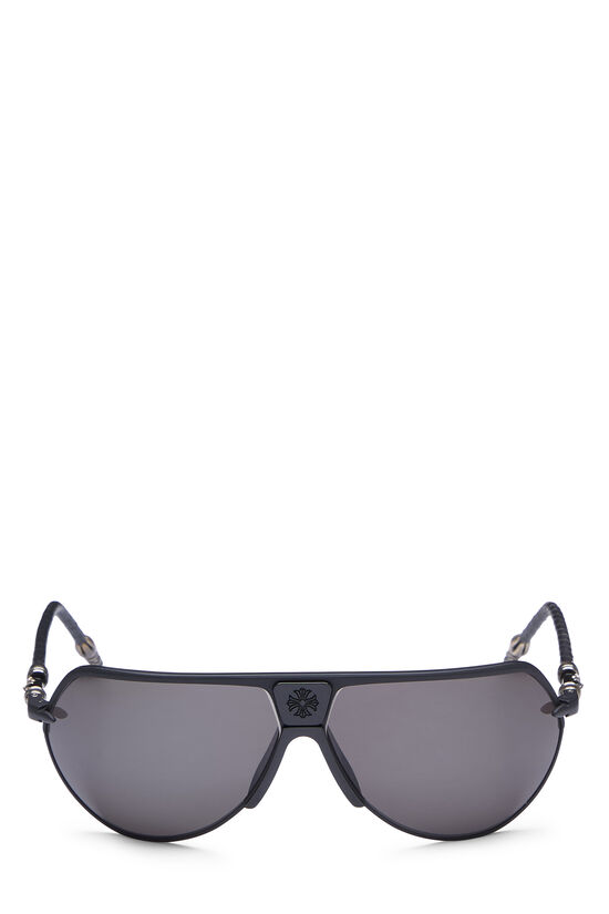 Black Metal T-Bird Sunglasses, , large image number 0