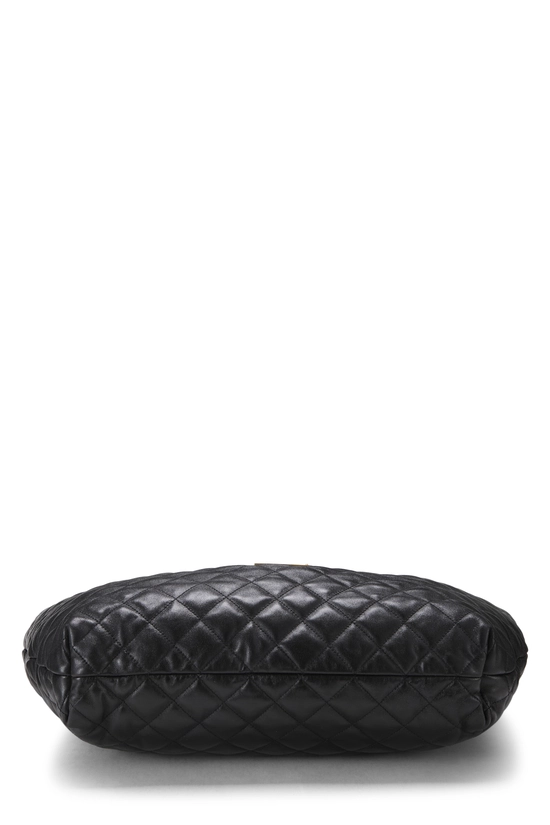 Black Lambskin Icare Shopping Tote Maxi, , large image number 4