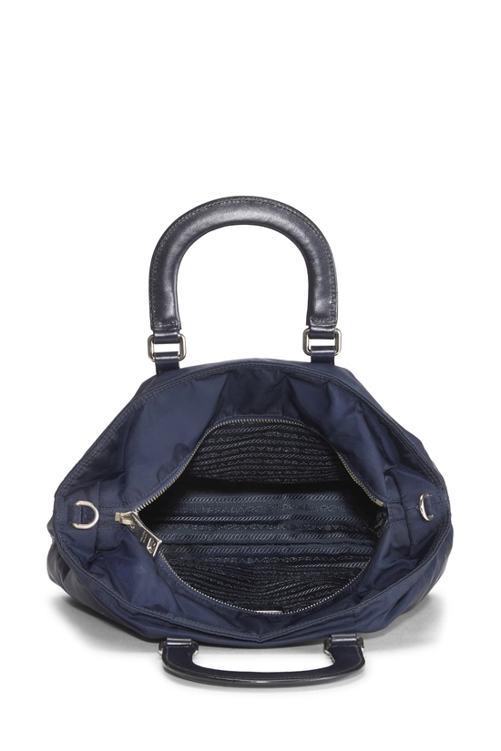 Navy Nylon Convertible Tote, , large image number 5