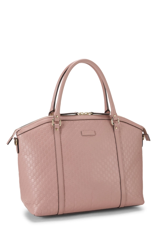 Pink Microguccissima Nice Dome Bag Large, , large image number 1