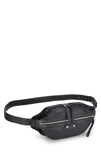Black Agneau Neo Lift Belt Bag, , large