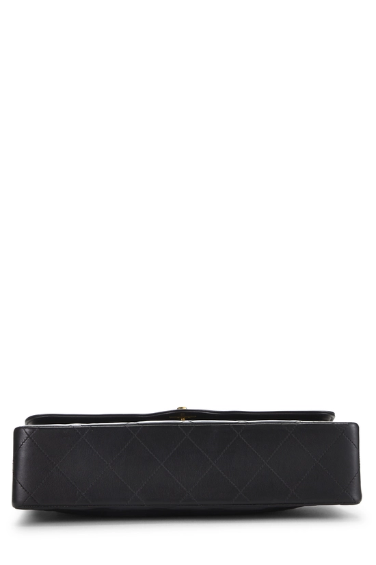 Black Quilted Lambskin Paris Limited Double Flap Jumbo, , large image number 4