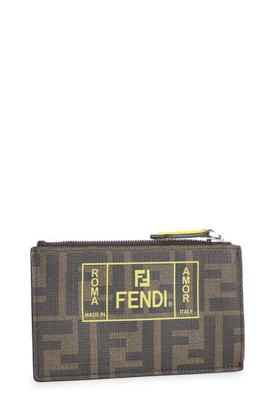 Fendi brown monogram canvas Baguette bag - Second Hand / Used – Vintega