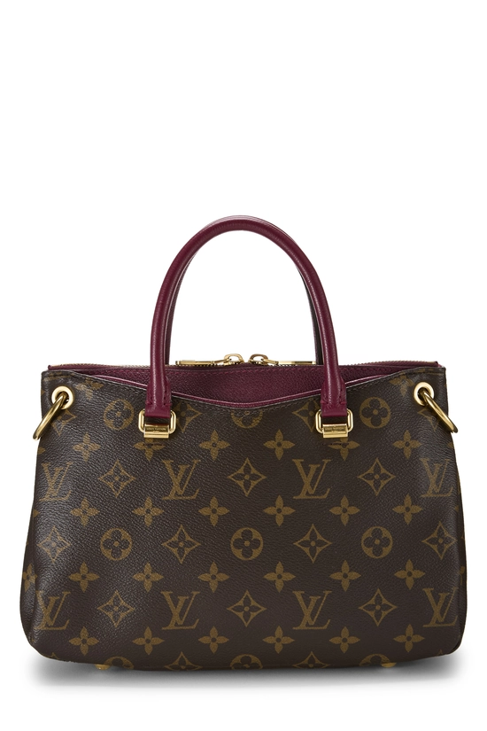 Burgundy Monogram Canvas Pallas BB, , large image number 0