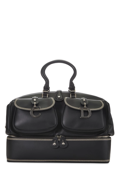 Black Calfskin Detective Voyage Large