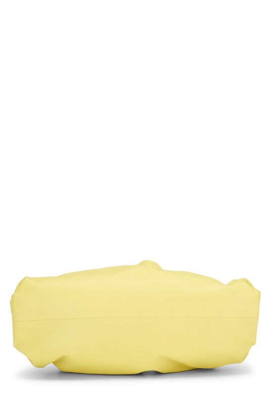 Yellow Calfskin The Oversized Pouch, , large image number 4