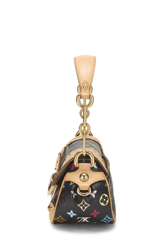 Takashi Murakami x Louis Vuitton Black Monogram Multicolore Marilyn, , large image number 2