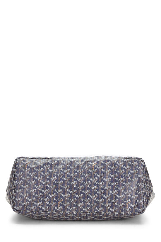Navy Goyardine Canvas Saint-Louis PM, , large image number 4