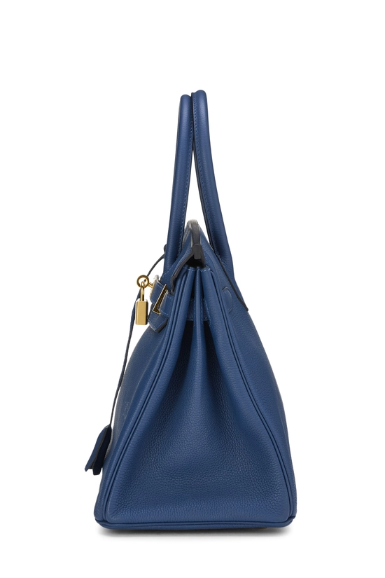 Deep Blue Togo Birkin 30, , large image number 2