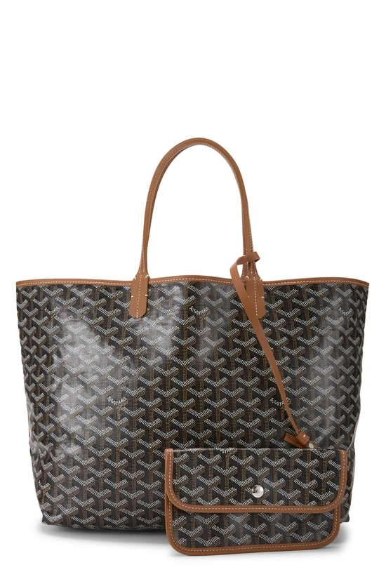 Brown Goyardine Canvas Saint-Louis PM, , large image number 3