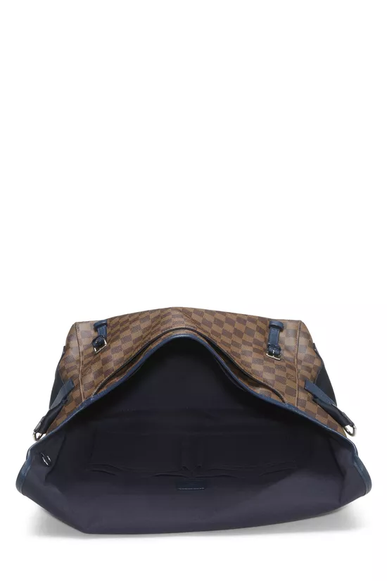 Navy Damier Ebene Besace, , large image number 5
