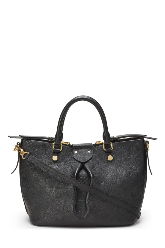 Black Monogram Empreinte Mazarine PM, , large image number 3